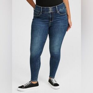 Torrid Super Soft Denim Jeggings Plus Size 18 Tall